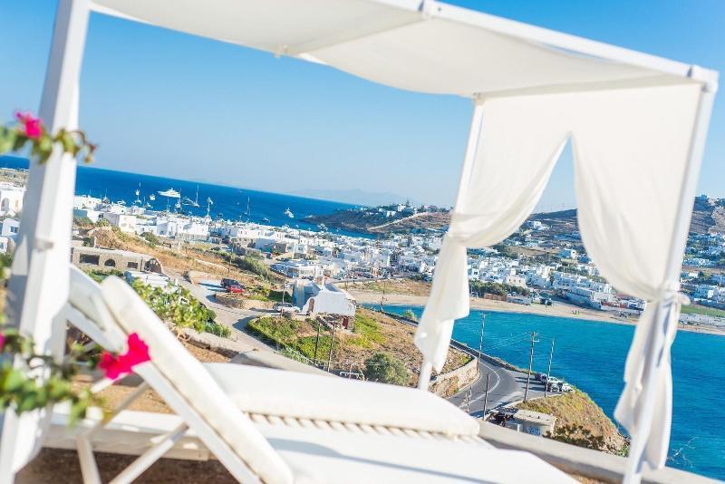 Villa The Corfos Hills House Mykonos Town Exterior foto