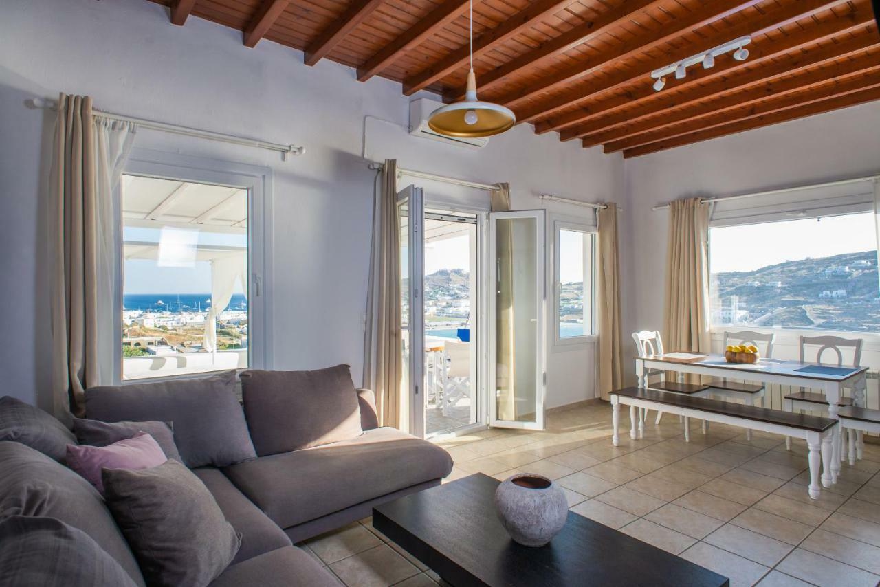 Villa The Corfos Hills House Mykonos Town Exterior foto